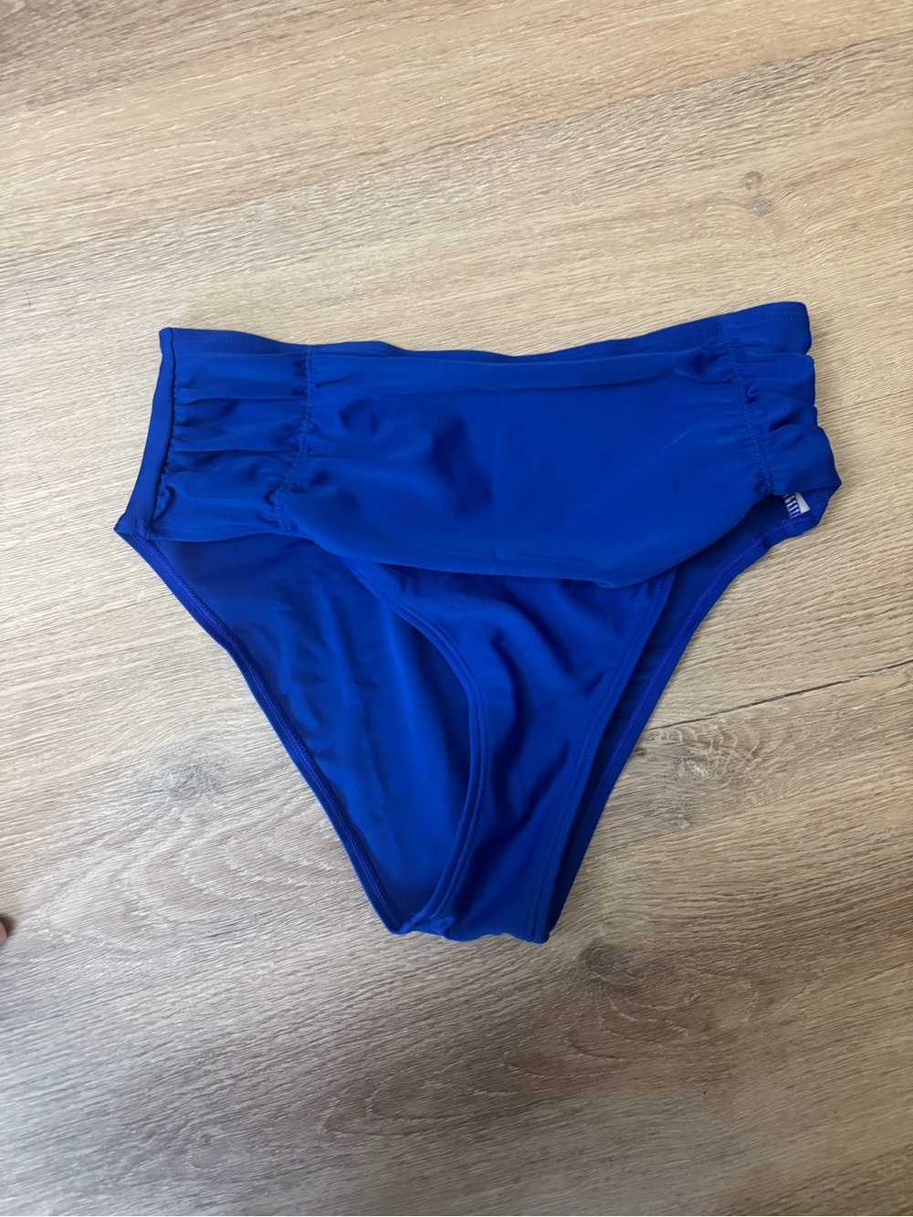 Laundry By Shelli Segal Blue Multi-Pattern Bikini + Cover-Up Set - Picture 6 of 7
